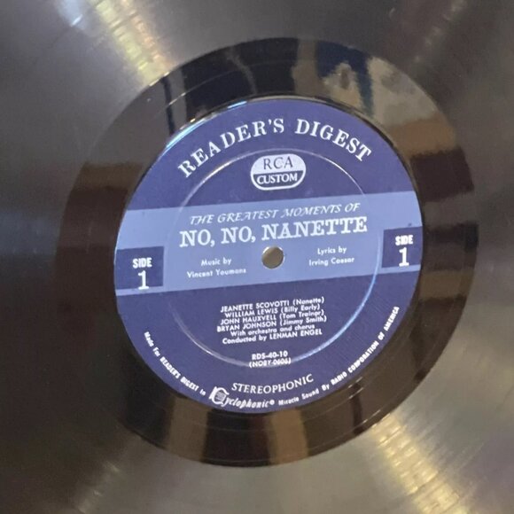 The Greatest Moments Of No, No, Nanette & The Gypsy Baron (Vinyl) Reader's Diges - Picture 7 of 11